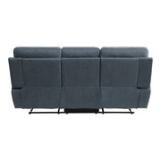 9301BUE*2 2pc Set: Sofa, Love - 9301BUE*2