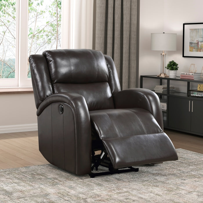 9316PUBR-1PW Power Reclining Chair - 9316PUBR-1PW
