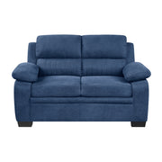9333BU*2 2pc Set: Sofa, Love - 9333BU*2