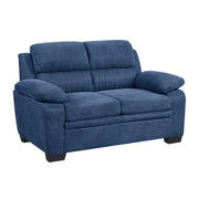 9333BU*2 2pc Set: Sofa, Love - 9333BU*2