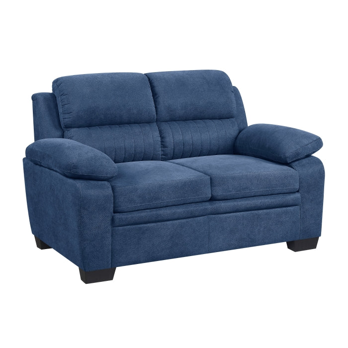 9333BU*2 2pc Set: Sofa, Love - 9333BU*2