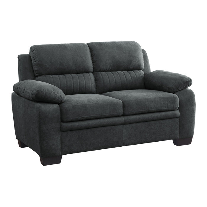 9333DG*2 2pc Set: Sofa, Love - 9333DG*2