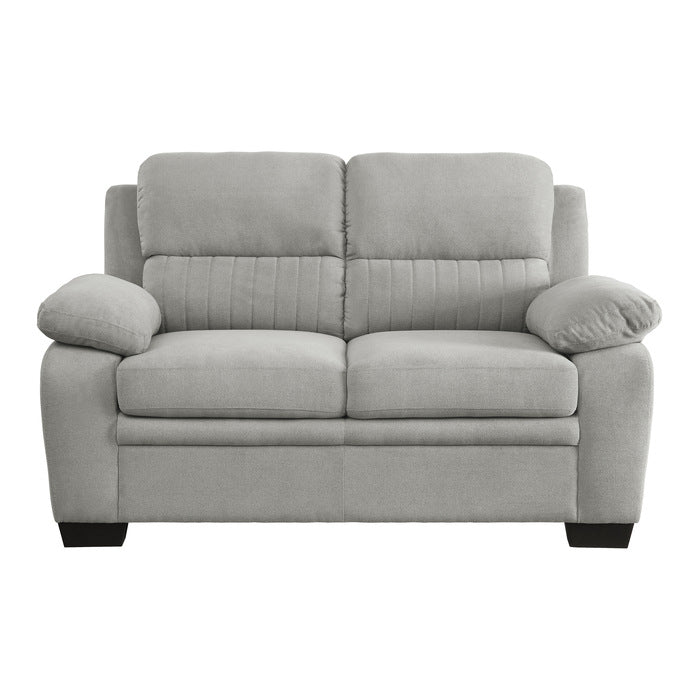 9333GY*2 2pc Set: Sofa, Love - 9333GY*2