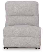 Acklen Place Pewter 6-Piece Power Reclining Sectional and Power Recliner from Ashley - Luna Furniture