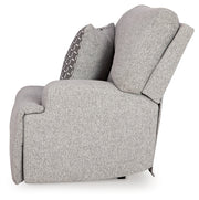 Acklen Place Pewter 6-Piece Power Reclining Sectional and Power Recliner from Ashley - Luna Furniture