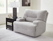 Acklen Place Pewter 6-Piece Power Reclining Sectional and Power Recliner from Ashley - Luna Furniture