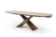9368 Table Taupe with 1287 chairs SET - p12875