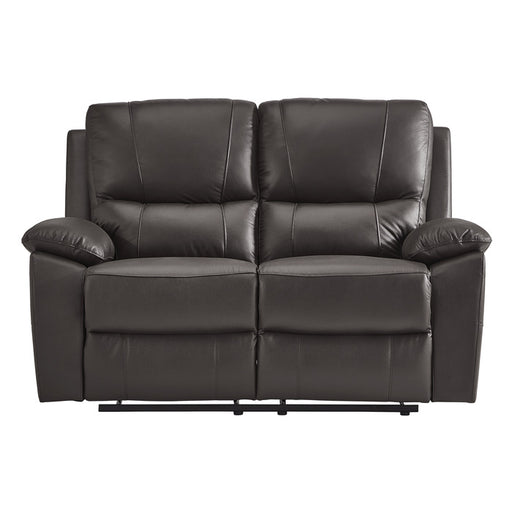9368BRW-2 Double Reclining Love Seat - 9368BRW-2