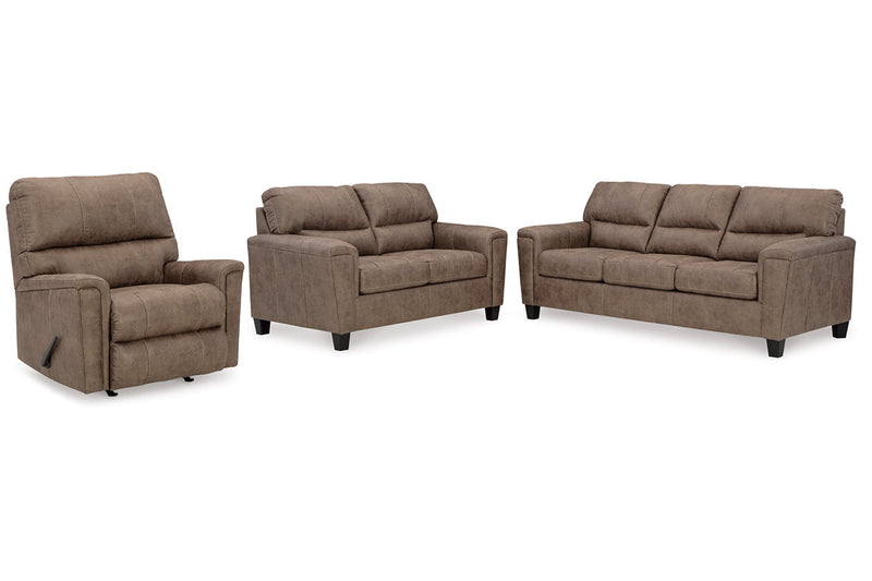 Navi  Sofa, Loveseat and Recliner -  Ashley - Luna Furniture