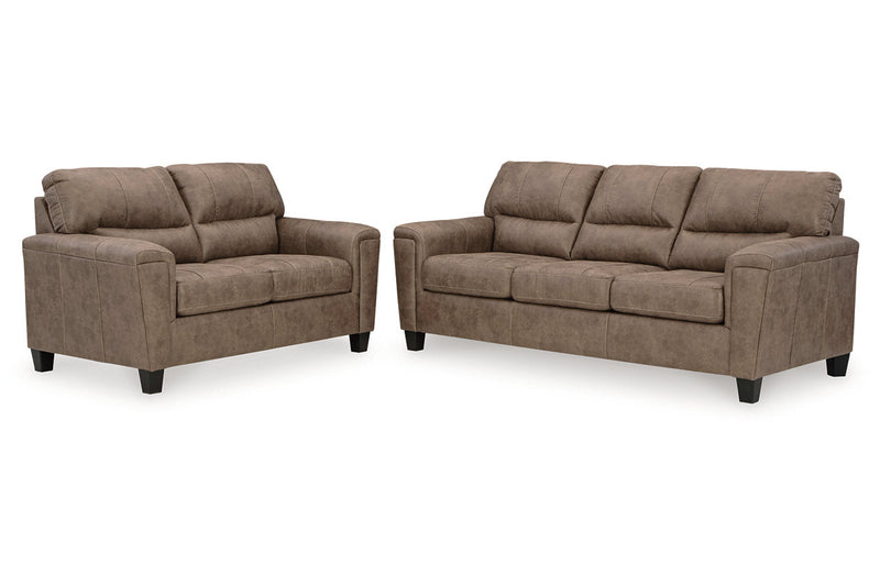 Navi  Sofa, Loveseat and Recliner -  Ashley - Luna Furniture