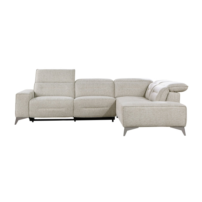 9414*SCPW 2-Piece Power Reclining Sectional with Right Chaise - 9414*SCPW