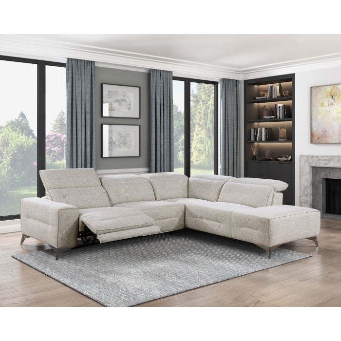 9414*SCPW 2-Piece Power Reclining Sectional with Right Chaise - 9414*SCPW