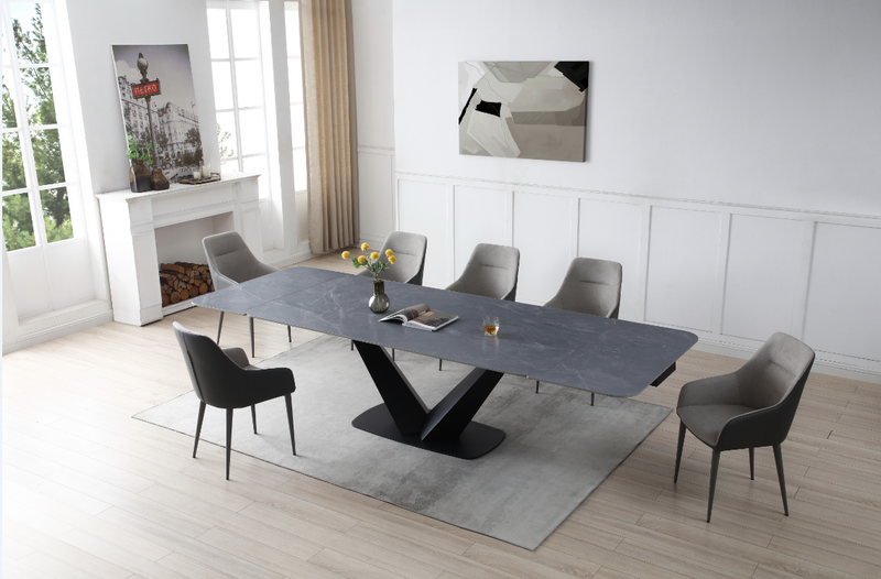 9436 Dining Table with 1254 chairs SET - p13298