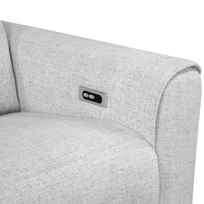 9455CLD*5LRRRPWH (5)5-Piece Modular Power Reclining Sectional with Power Headrests, Charging Ports - 9455CLD*5LRRRPWH