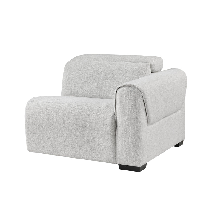 9455CLD*6LRRRPWH (6)6-Piece Modular Power Reclining Sectional with Power Headrests, Charging Ports - 9455CLD*6LRRRPWH