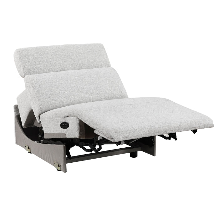 9455CLD*7LRRRPWH (7)7-Piece Modular Power Reclining Sectional with Power Headrests - 9455CLD*7LRRRPWH