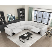 9455CLD-LRPWH (1/6)Power Left Side Reclining Chair with Power Headrest, Charging Ports - 9455CLD-LRPWH