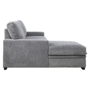 9468DG*2LC2R (2)2-Piece Sectional with Pull-out Bed and Left Chaise with Hidden Storage - 9468DG*2LC2R