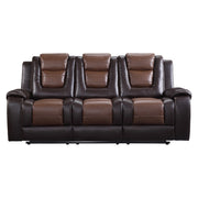 9470BR*2 2pc Set: Sofa, Love - 9470BR*2