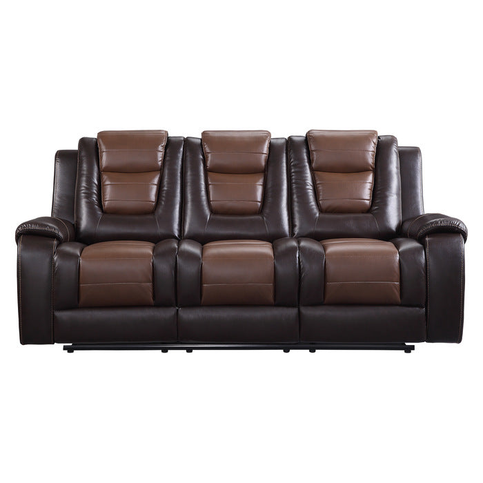 9470BR*2 2pc Set: Sofa, Love - 9470BR*2
