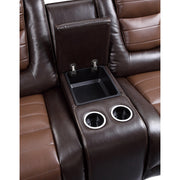 9470BR*2 2pc Set: Sofa, Love - 9470BR*2