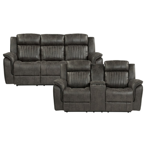 9479BRG*2 2pc Set: Sofa, Love - 9479BRG*2