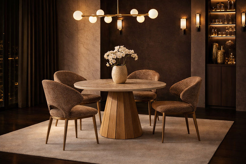 9493 Table With 1442 Chairs Set - p14388