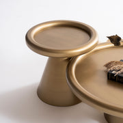 950 Gold 3 Pc Coffee Table Set - Gate FurnitureCoffee Table