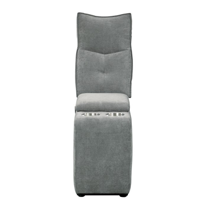 9509DG-2CNPWH* (3)Power Double Reclining Love Seat with Center Console, Power Headrests and USB Ports - 9509DG-2CNPWH*