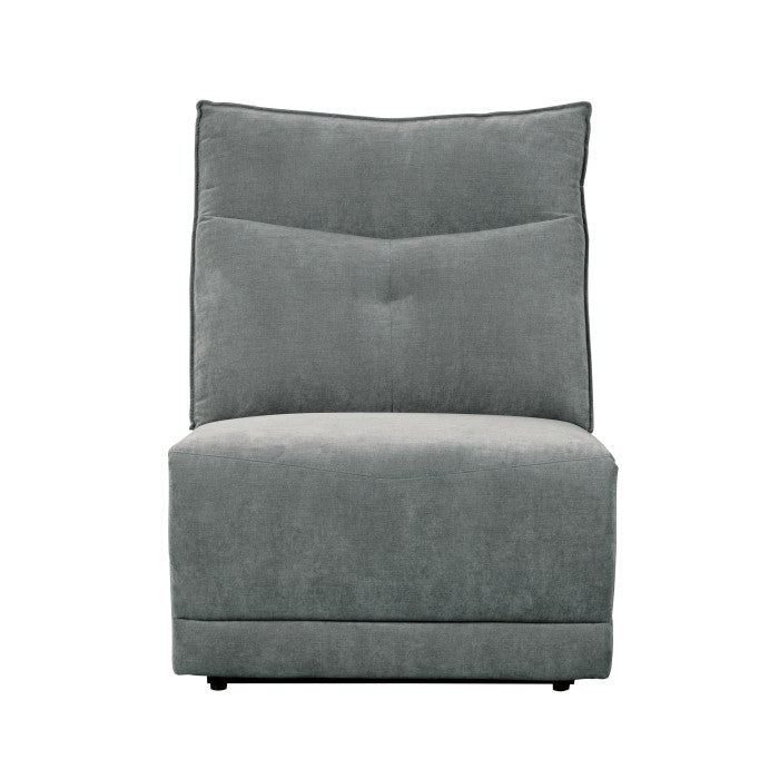 9509DG-AR (4/6)Armless Reclining Chair - 9509DG-AR