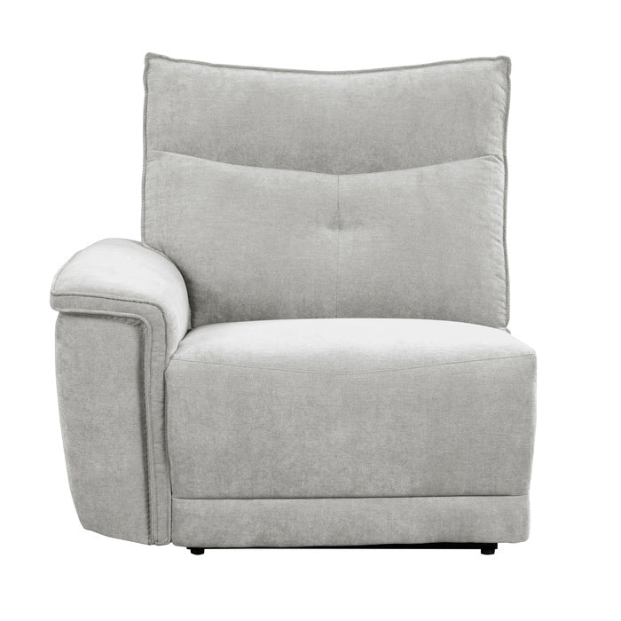 9509MGY*6LR5R (6)6-Piece Modular Reclining Sectional with Right Chaise - 9509MGY*6LR5R