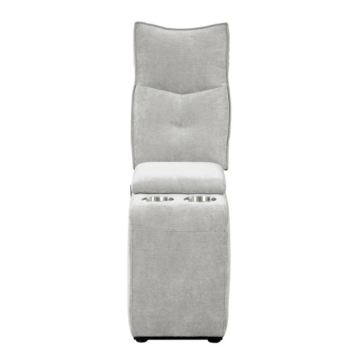 9509MGY*6LR5R (6)6-Piece Modular Reclining Sectional with Right Chaise - 9509MGY*6LR5R