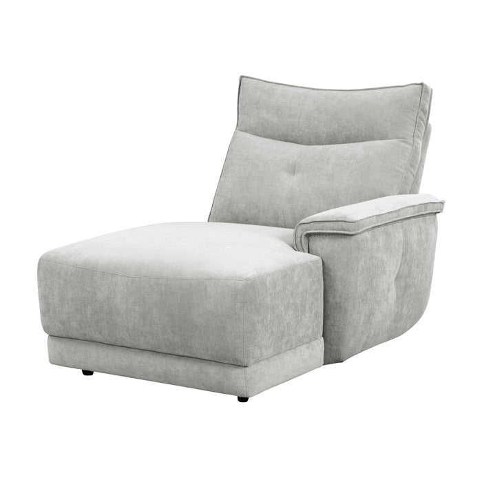 9509MGY*6LR5R (6)6-Piece Modular Reclining Sectional with Right Chaise - 9509MGY*6LR5R