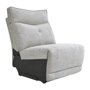 9509MGY*6LRRRPWH (6)6-Piece Modular Power Reclining Sectional with Power Headrests and USB Ports - 9509MGY*6LRRRPWH