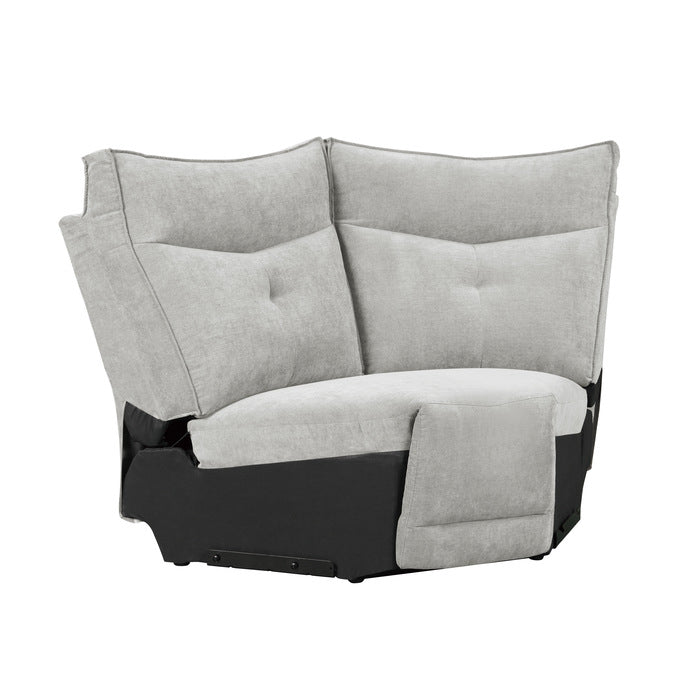 9509MGY-CR (6/6)Corner Seat - 9509MGY-CR