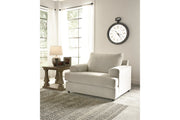 Soletren Stone Chair and Ottoman -  Ashley - Luna Furniture