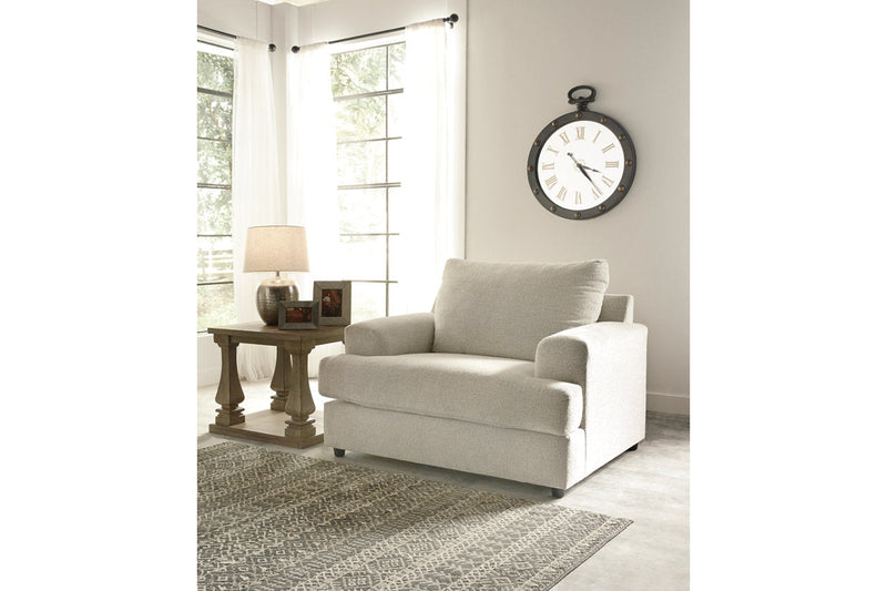 Soletren Stone Chair and Ottoman -  Ashley - Luna Furniture