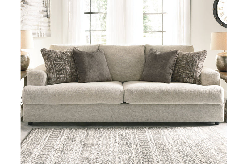 Soletren Stone Sofa, 2 Chairs, and Ottoman -  Ashley - Luna Furniture