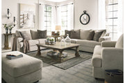 Soletren Stone Sofa, Loveseat, Oversized Chair and Ottoman -  Ashley - Luna Furniture