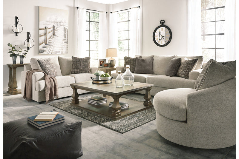 Soletren Stone Sofa and Loveseat -  Ashley - Luna Furniture