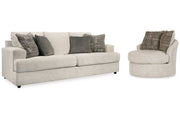 Soletren Stone Sofa and Chair -  Ashley - Luna Furniture