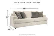 Soletren Stone Sofa and Loveseat -  Ashley - Luna Furniture