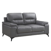 9514DGY*2 2pc Set: Sofa, Love - 9514DGY*2