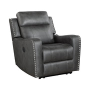 9515DGY-1PW Power Reclining Chair - 9515DGY-1PW