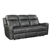 9515DGY*2 2pc Set: Sofa, Love - 9515DGY*2