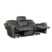 9515DGY*2PW 2pc Set: Sofa, Love (Power) - 9515DGY*2PW