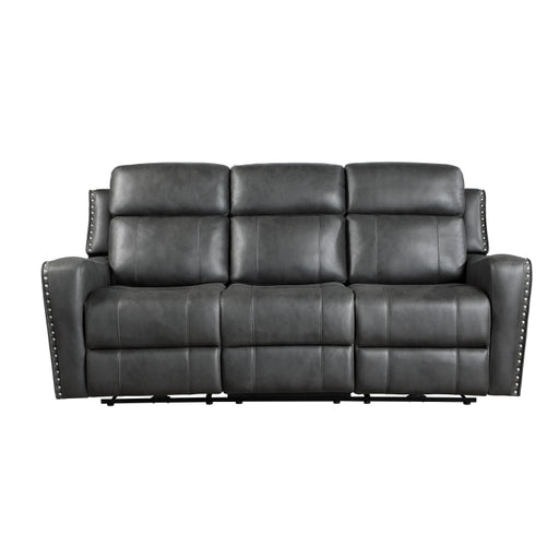 9515DGY-3 Double Reclining Sofa - 9515DGY-3