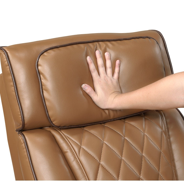 9516BRW-2PWH Power Double Reclining Love Seat with Center Console, Power Headrests, Storage Arms(Top and Side), Cup holders, Charging Ports and LED lighting - 9516BRW-2PWH