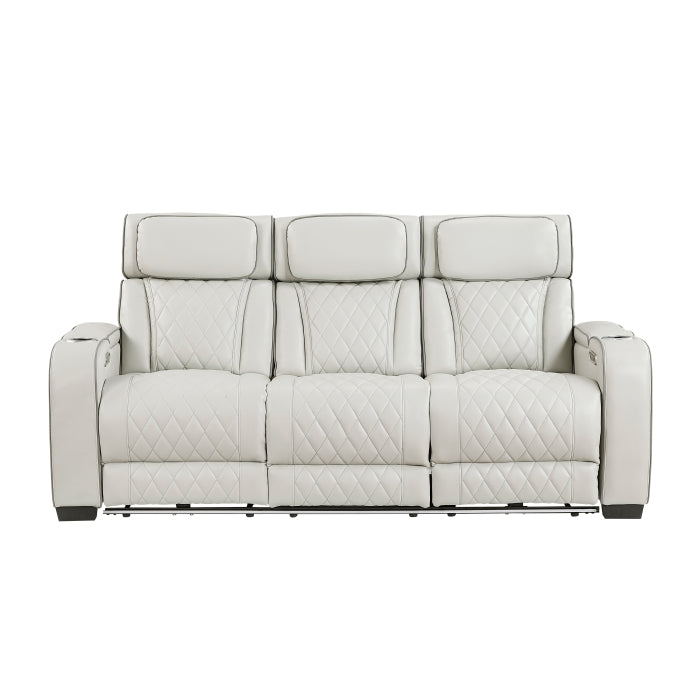 9516TPE*2PWH 2pc Set: Sofa, Love (Power) - 9516TPE*2PWH