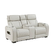 9516TPE*2PWH 2pc Set: Sofa, Love (Power) - 9516TPE*2PWH